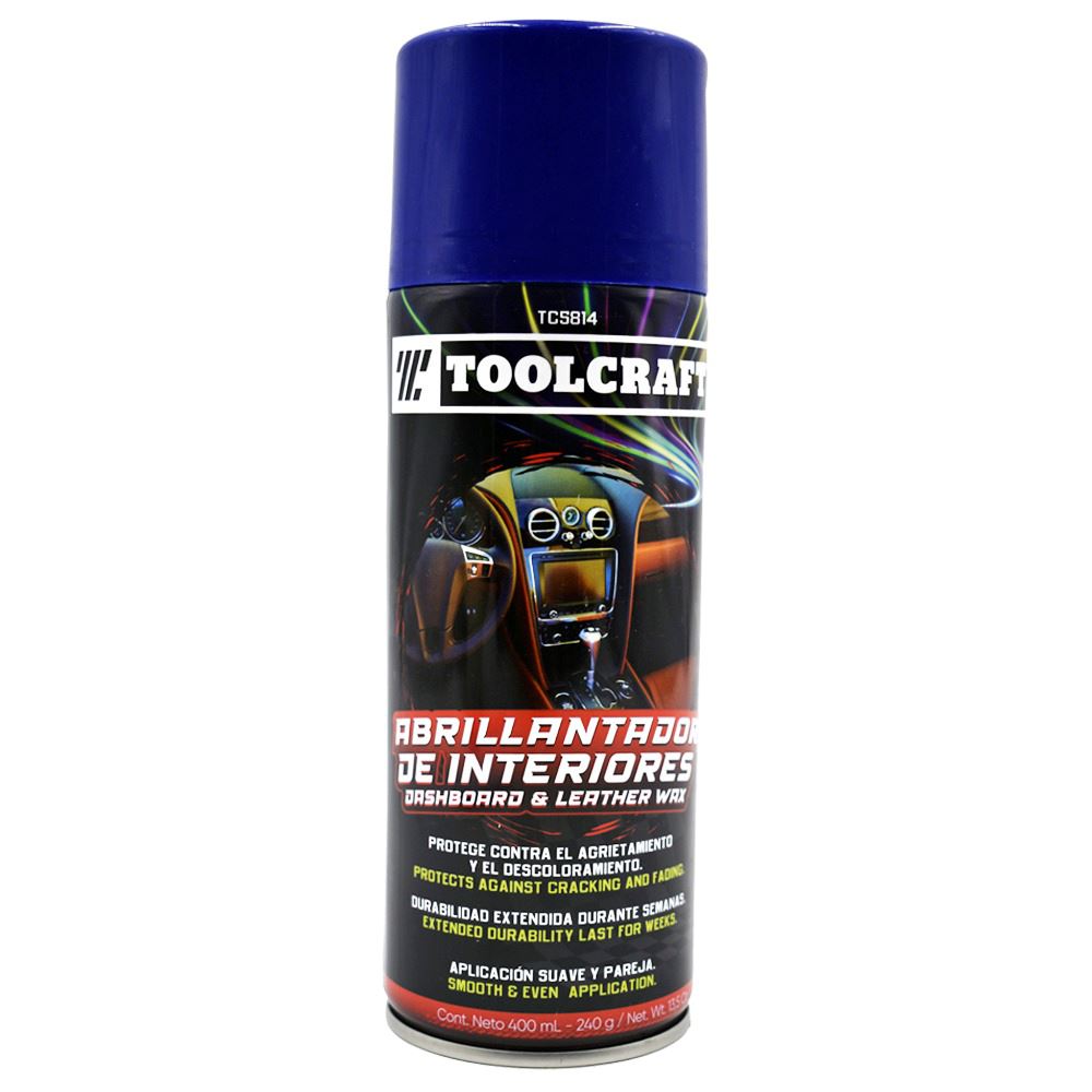 ABRILLANTADOR DE INTERIORES 400ml "TOOLCRAFT"