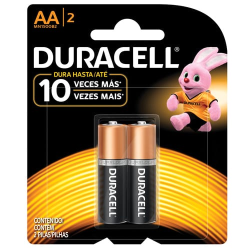 PILA ALCALINA AA "DURACELL" (x par)