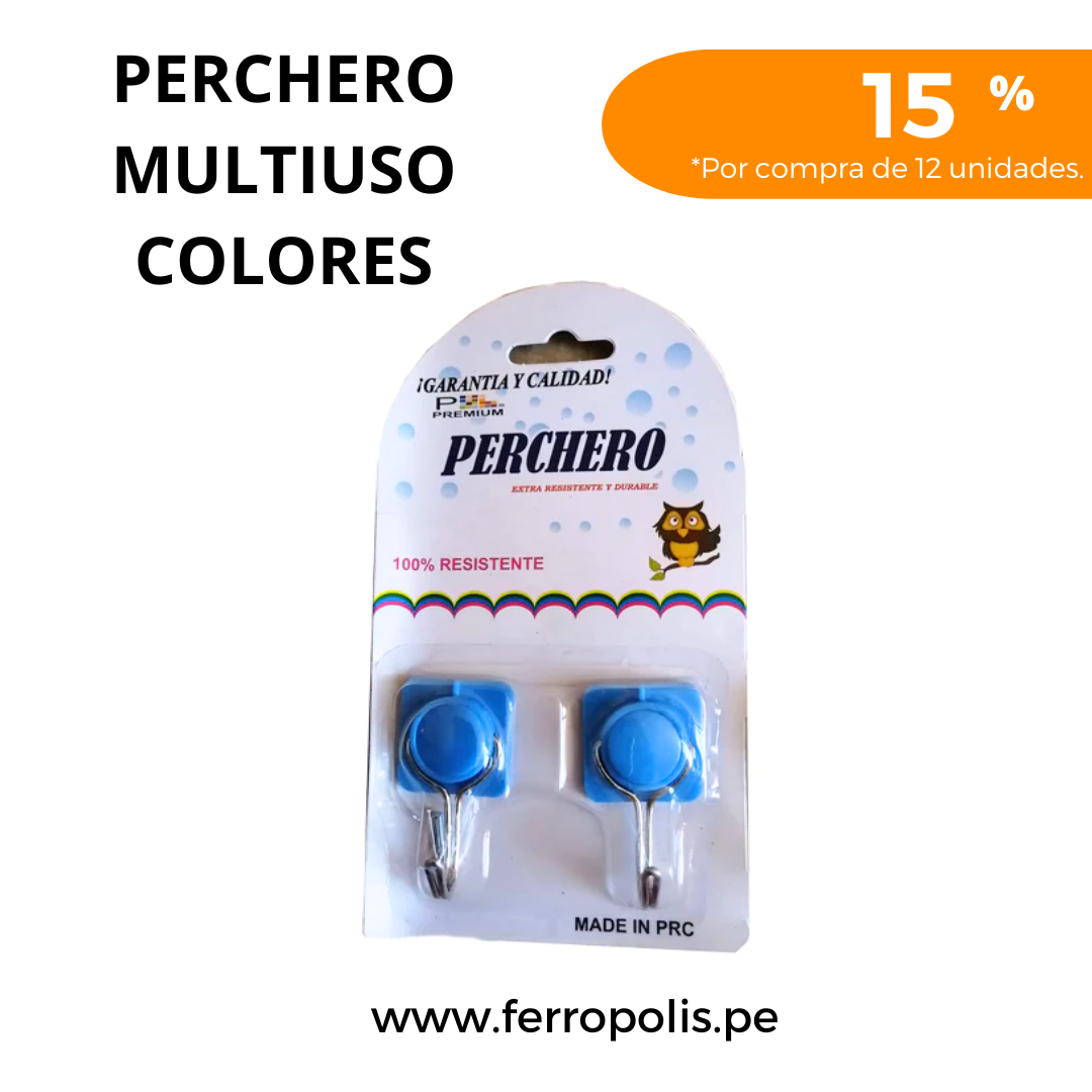 PERCHERO MULTIUSO ( x par )