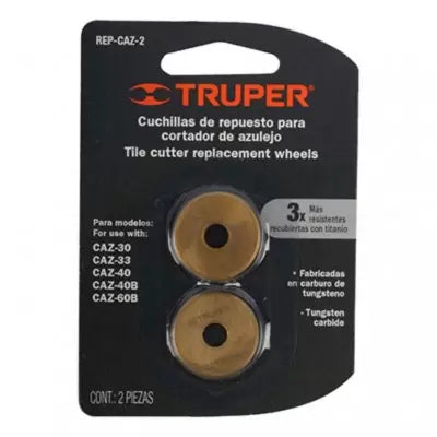 RODEL CORTADORA AZULEJOS  "TRUPER"(2 pcs)