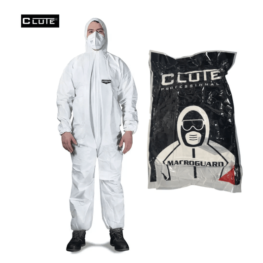 TRAJE DESCARTABLE CLUTE PROFESIONAL BLANCO