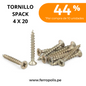 TORNILLO SPACK 4 X 20 (GR≈10PCS )
