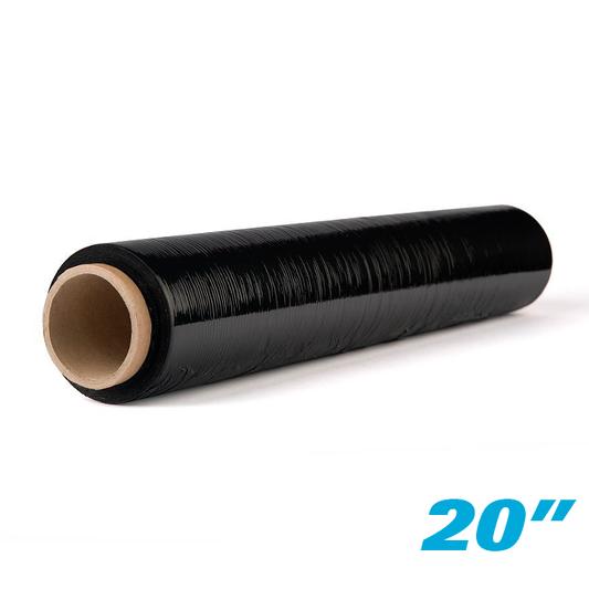 CINTA STRETCH FILM NEGRO 20" x 2.2KG "BRAUN"