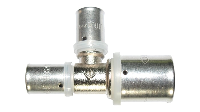 TEE REDUCTOR GRAFADO PEALPE GAS NATURAL 25 X 16 X 16