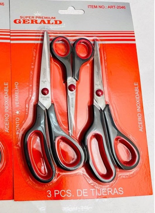 JUEGO TIJERA NEGRA 3PZS "GERALD"