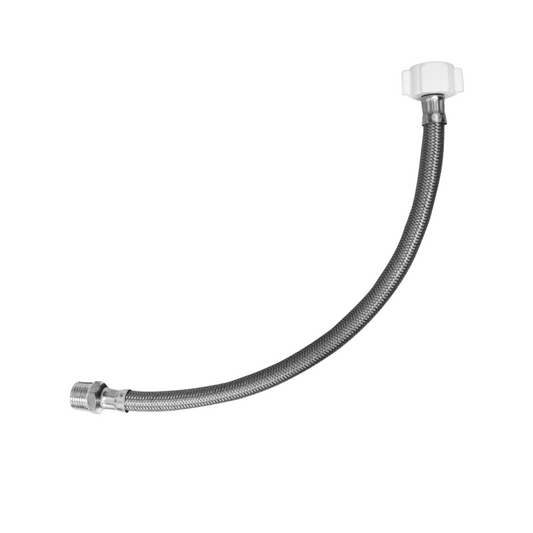 TUBO ABASTO TRENZ VINILO 7/8"X40CM "METUSA"