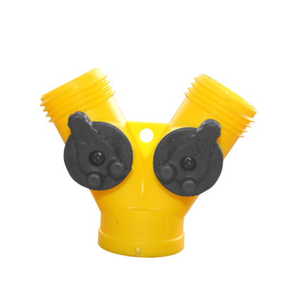 CONECTOR EN YEE AMARILLO 3/4" "PCP"