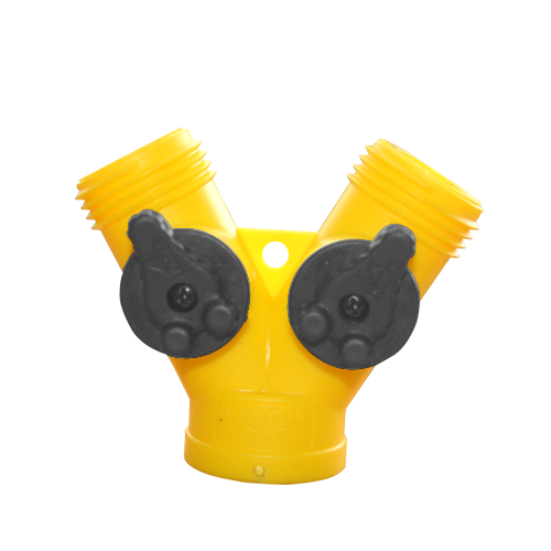 CONECTOR EN YEE AMARILLO 3/4" "PCP"