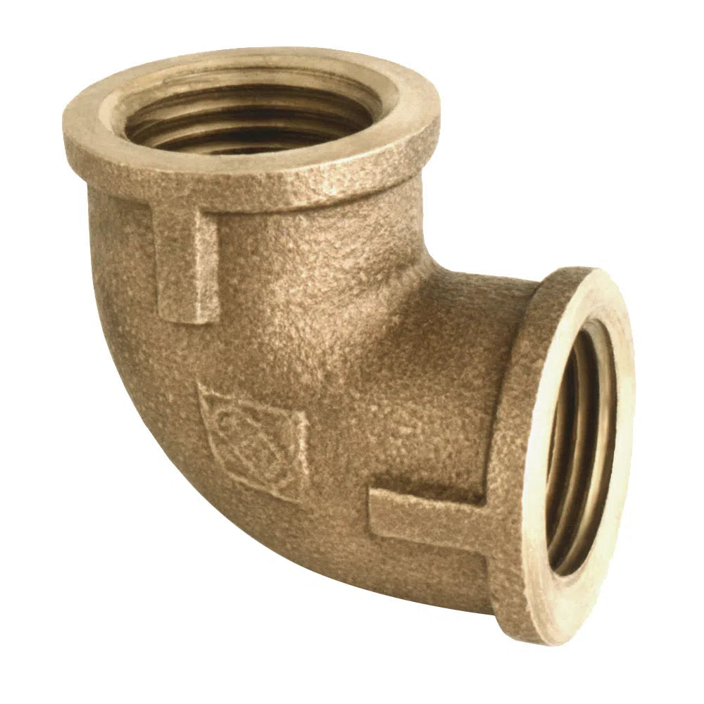 CODO BRONCE 3/8" X 3/8" "COMERCIAL"
