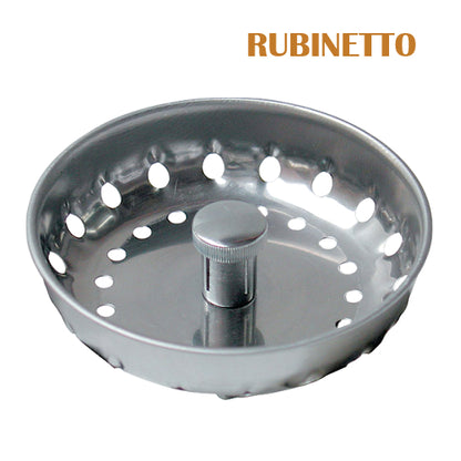 REPUESTO CANASTILLA ACERO P/DESAGUE 4" "RUBINETTO"
