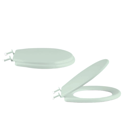 ASIENTO P/INODORO LIVIANO VERDE PASTEL "FIORI"