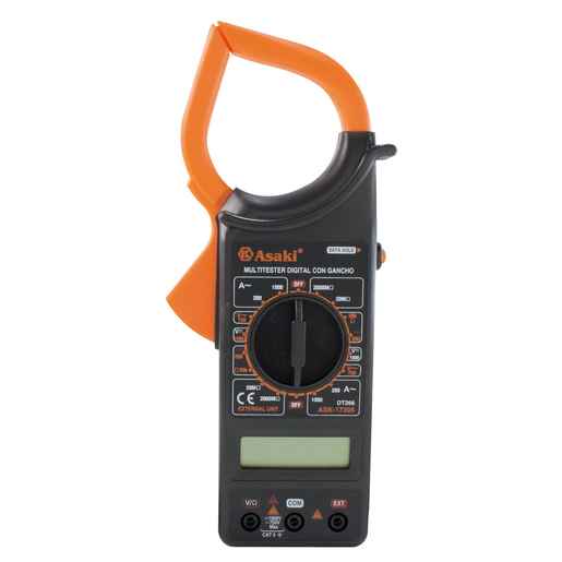 MULTITESTER DIGITAL C/GANCHO ASAKI