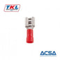 TERMINAL HEMBRA 7.6MM 22-16AWG "TKL ROJO"