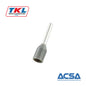 TERMINAL MANGUITO 12AWG 10MM " TKL GRIS"