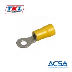 TERMINAL OJAL 1/4" RV5.5-6  "TKL AMARILLO"