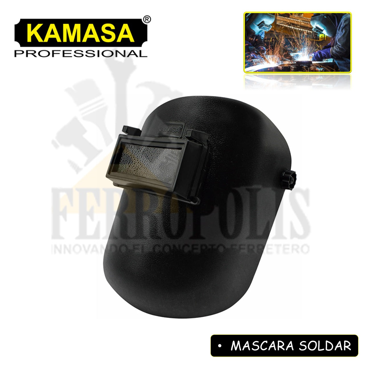 MASCARA SOLDAR CLASICA "KAMASA"