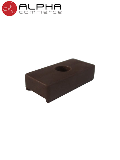 SOPORTE DESLIZADOR "U" MELAMINE 4MM (XUND)