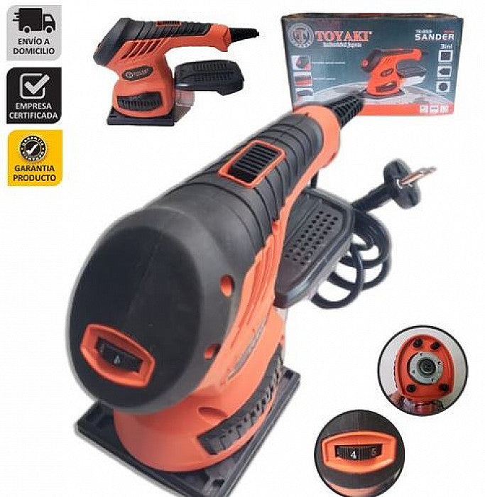 LIJADORA ROTO ORBITAL 350W "TOYAKI"