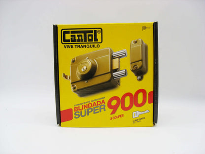 CHAPA EXTERIOR 3 GOLPES PINES #900 CANTOL sin costura