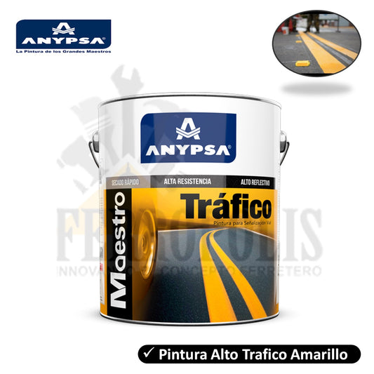 PINTURA ALTO TRAFICO AMARILLO "ANYPSA"