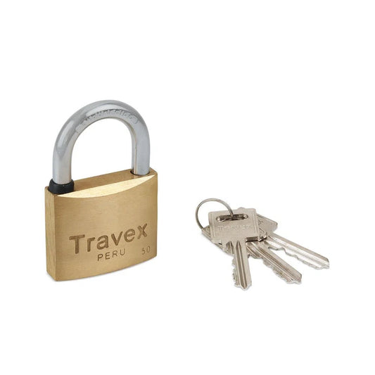 CANDADO BRONCE 50 mm. 300 g. "TRAVEX"