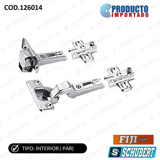 BISAGRA CANGREJO INTERIOR 32mm ( X PAR )