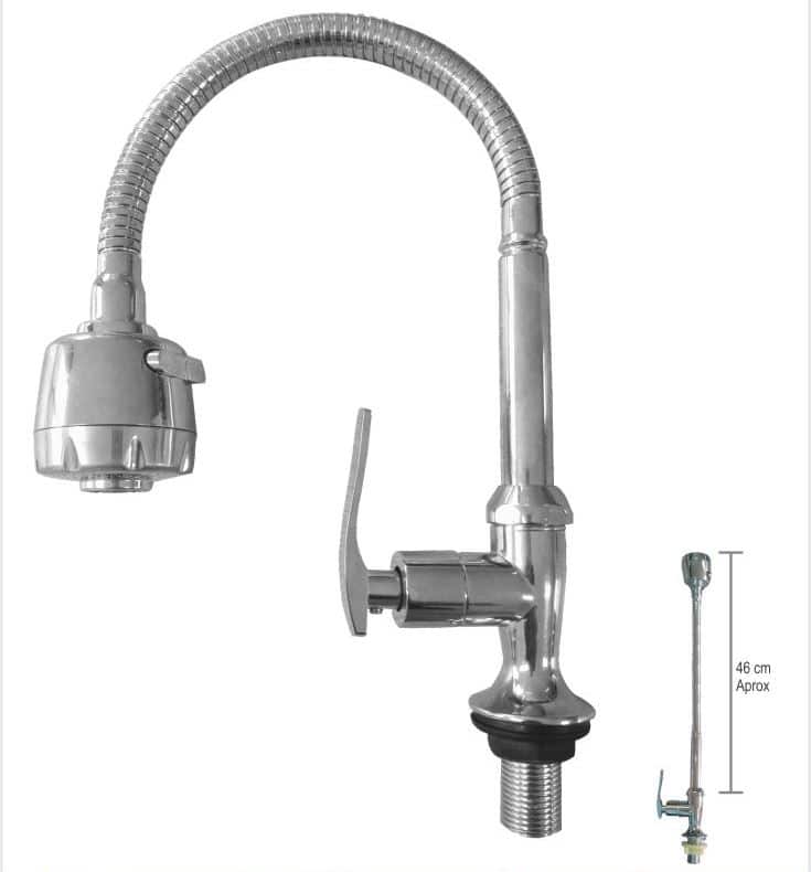 CAÑO COCINA CORRUGADO FLEXIBLE  MESA "C&A"