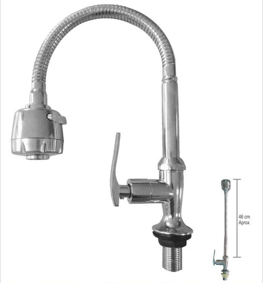 CAÑO COCINA CORRUGADO FLEXIBLE  MESA "C&A"