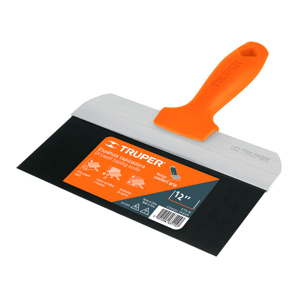 ESPATULA TAPIZADORA P/ DRYWALL 12" "TRUPER"