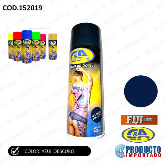 PINTURA SPRAY AZUL OSCURO