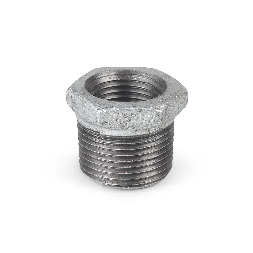 BUSHING GALVANIZADO 3/4" X 1"