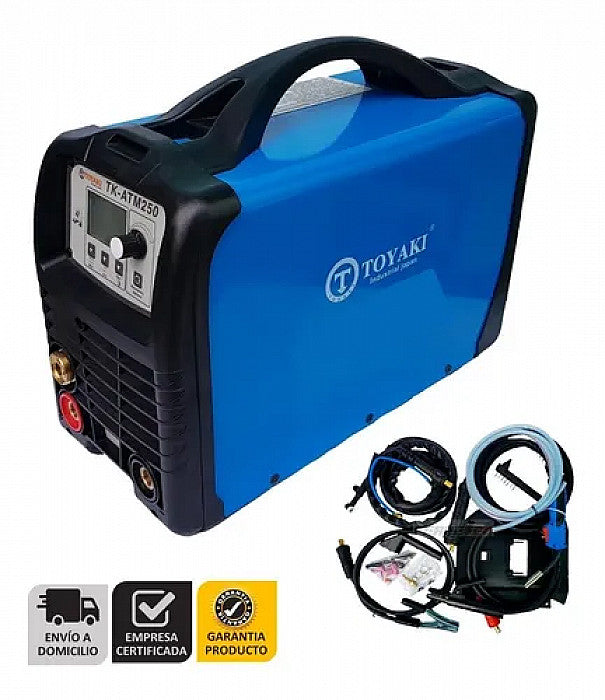 MAQUINA SOLDAR TOYAKI JAPAN 250A  (3 En 1) TIG MIG MMA / TKATM250
