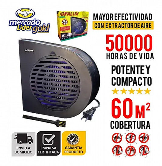 INSECTOCUTOR LED UV C/EXTRACTOR