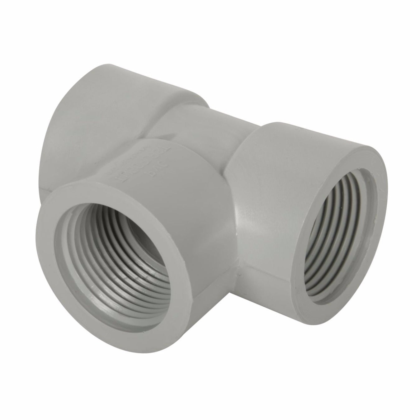 TEE 1" C/ROSCA PVC