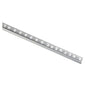 PERFIL MAYOLICA PVC  ALUMINIO 8.5 mm x 2 mts.