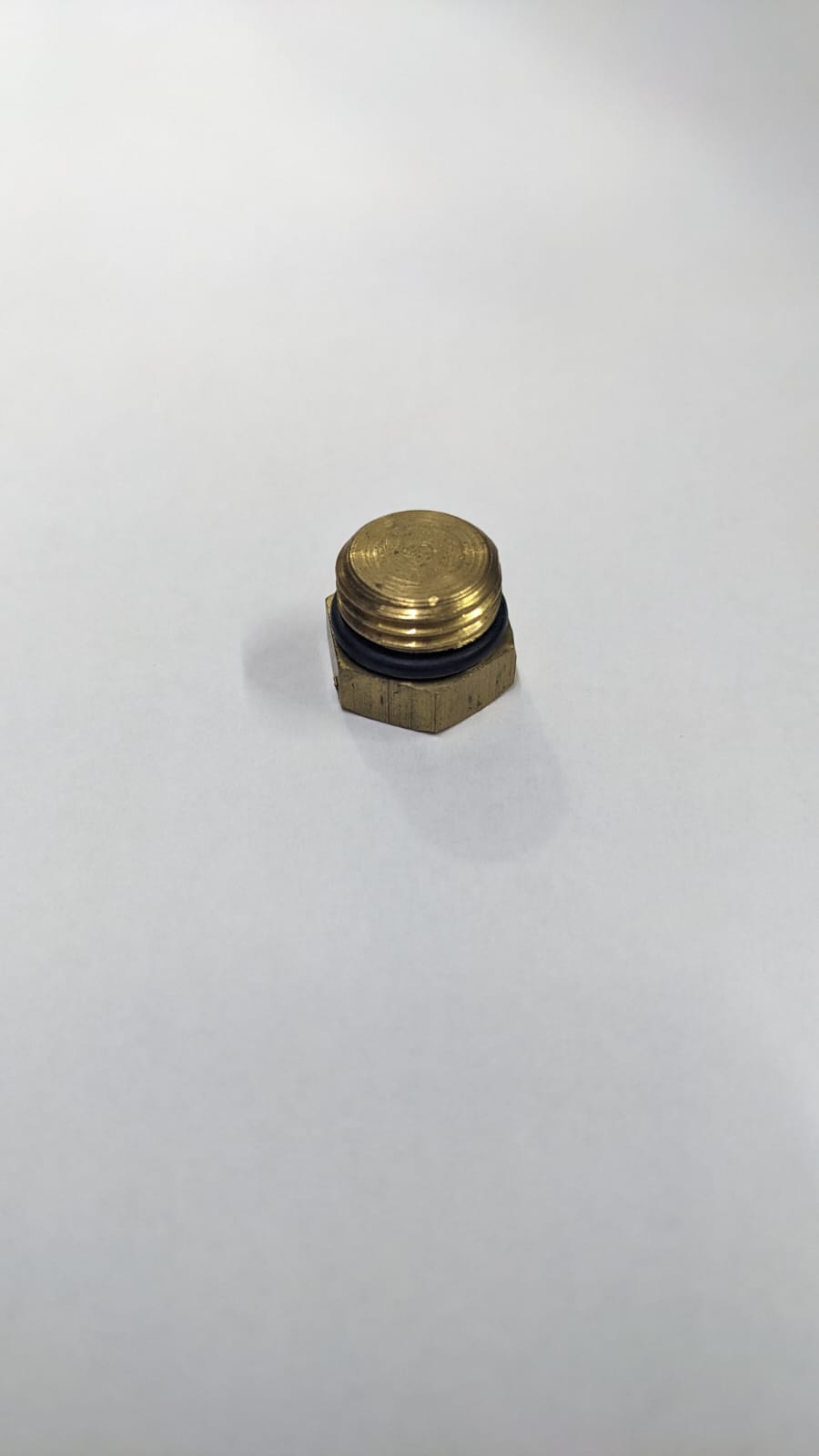 TAPON MEDIDOR AGUA BRONCE 1/4"