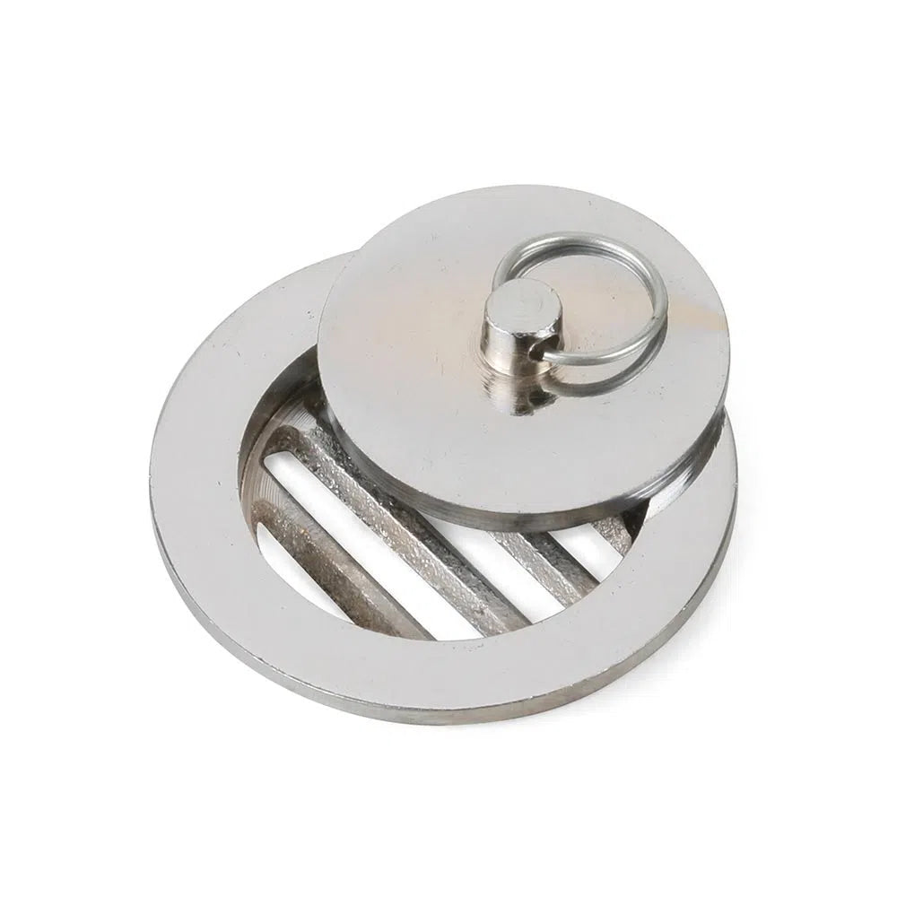 SUMIDERO TAPON METAL REJILLA CROMADO 2"