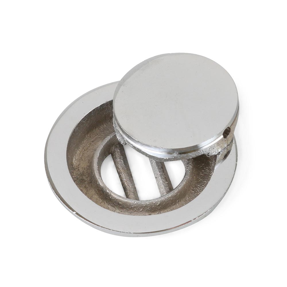 SUMIDERO TRAMPA CAMPANA DUCHA 2" PLATEADO