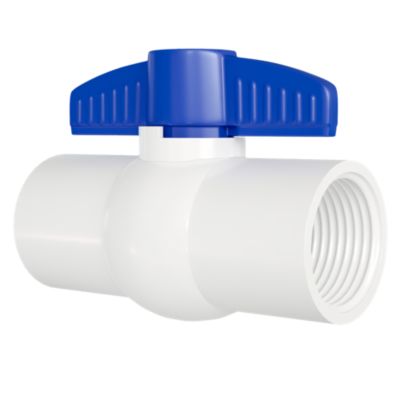 LLAVE PASO 1/2 PVC C/R "PAVCO"