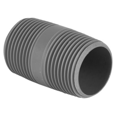 NIPLE PVC 1" x 2" "COMERCIAL"
