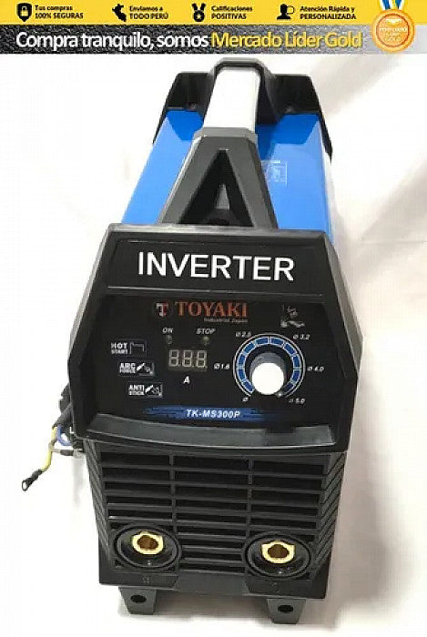 MAQUINA SOLDAR INVERSORA 300A CAJA " TOYAKI"