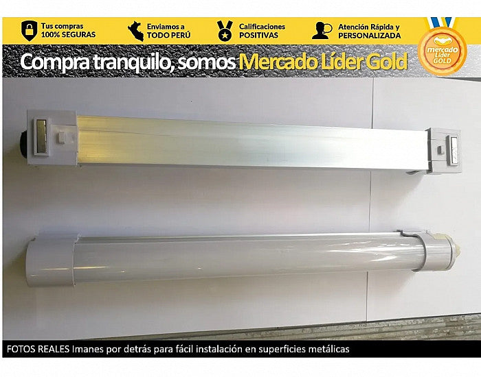 Lampara Led Portatil Recargable Base Aluminio 9w 200w