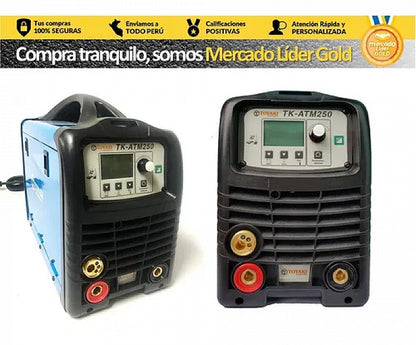 MAQUINA SOLDAR TOYAKI JAPAN 250A  (3 En 1) TIG MIG MMA / TKATM250