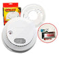 DETECTOR HUMO C/BATERIA 9VDC/50 "OPALUX"