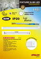 FLUORESCENTE LED DOBLE 80W-120CM "PREMIUM OPALUX"