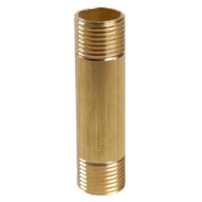 NIPLE BRONCE 1/2" x 4" ( X UNIDAD)
