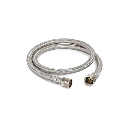 TUBO ABASTO ACERADO 1/2" X 100CM "METUSA"