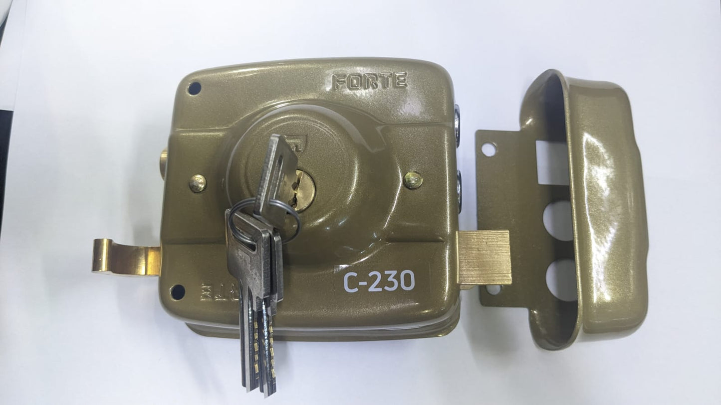 CHAPA EXTERIOR 2 GOLPES PINES  #230 "FORTE"