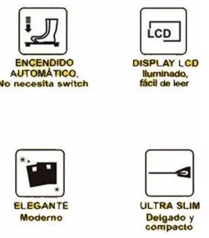 BALANZA BAÑO DIGITAL CORPORAL ULTRA SLIM TEMPLADO OPALUX