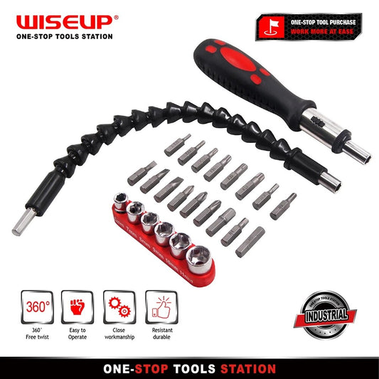 SET JUEGO DESTORNILLADOR 25 PCS